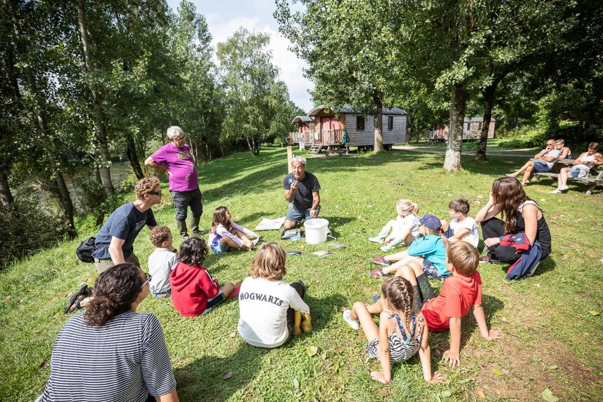 Huttopia La Plage Blanche Ounans Екстер'єр фото